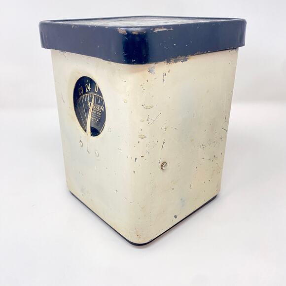 Vintage Steel Hanson Retro Household Scale 1950s 25LBS Capacity Antique - Picture 2 of 9